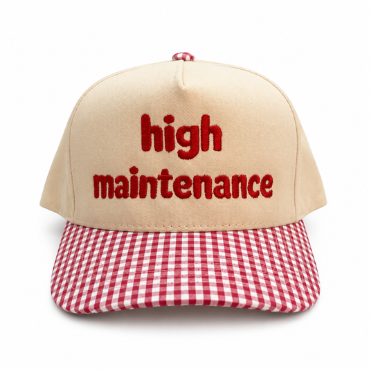 High Maintenance Trucker Hat