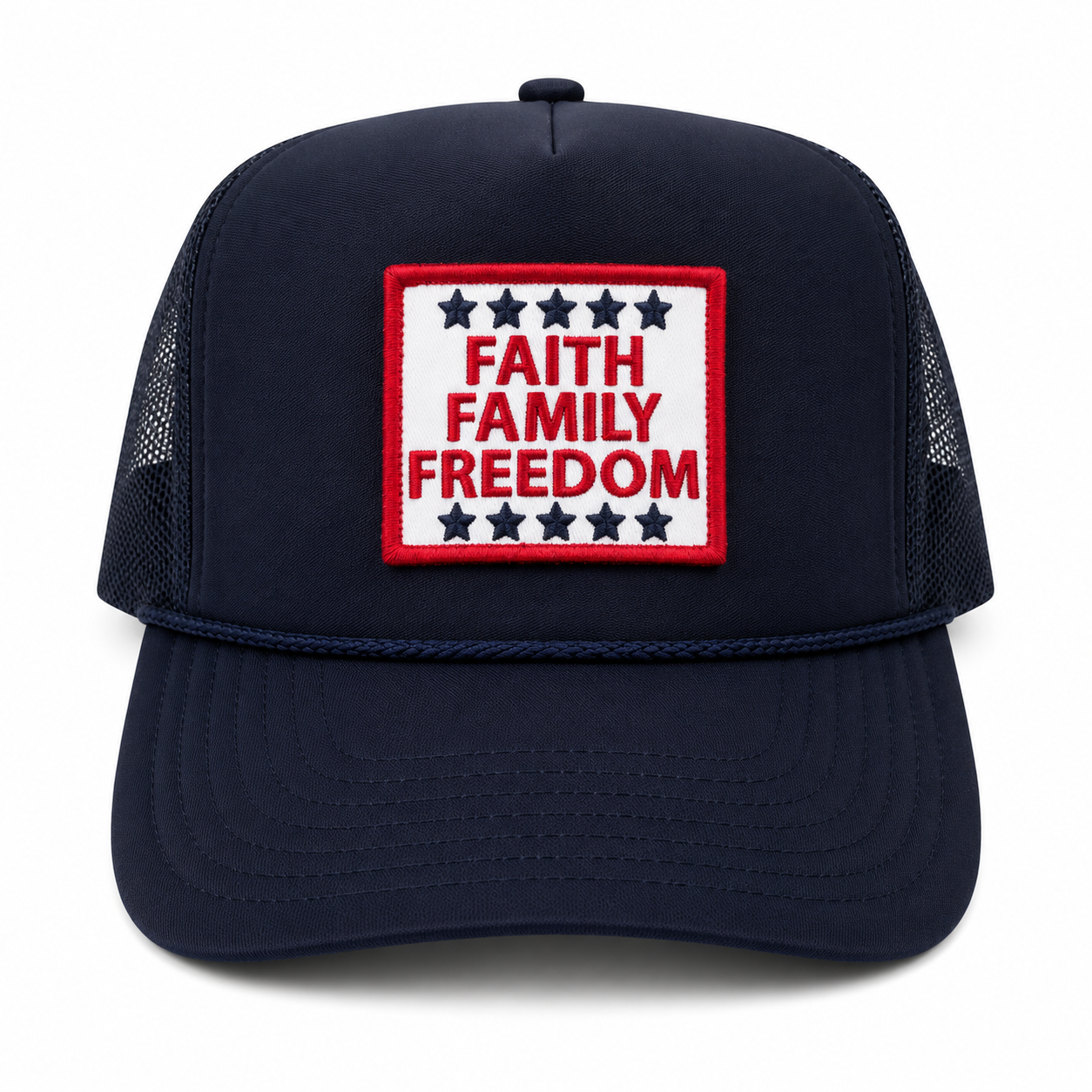 Faith Family Freedom Patch Hat
