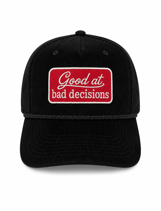 Good at bad decisions Trucker Hat