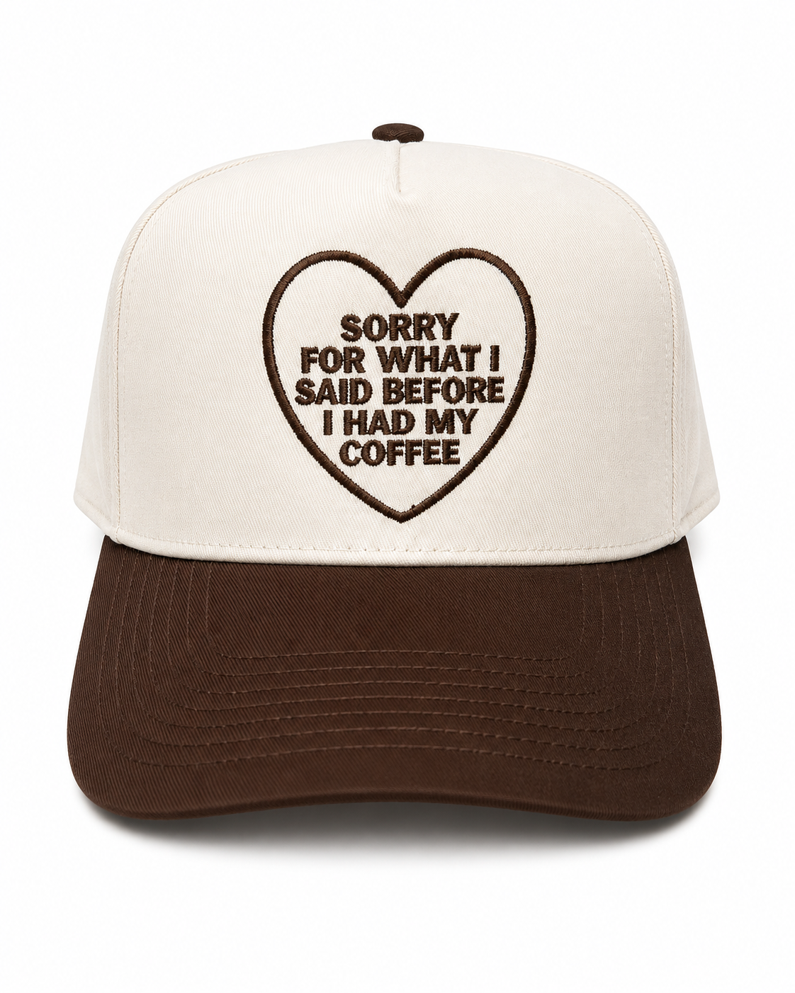 Sorry For What I Said Before I Had My Coffee Trucker Hat