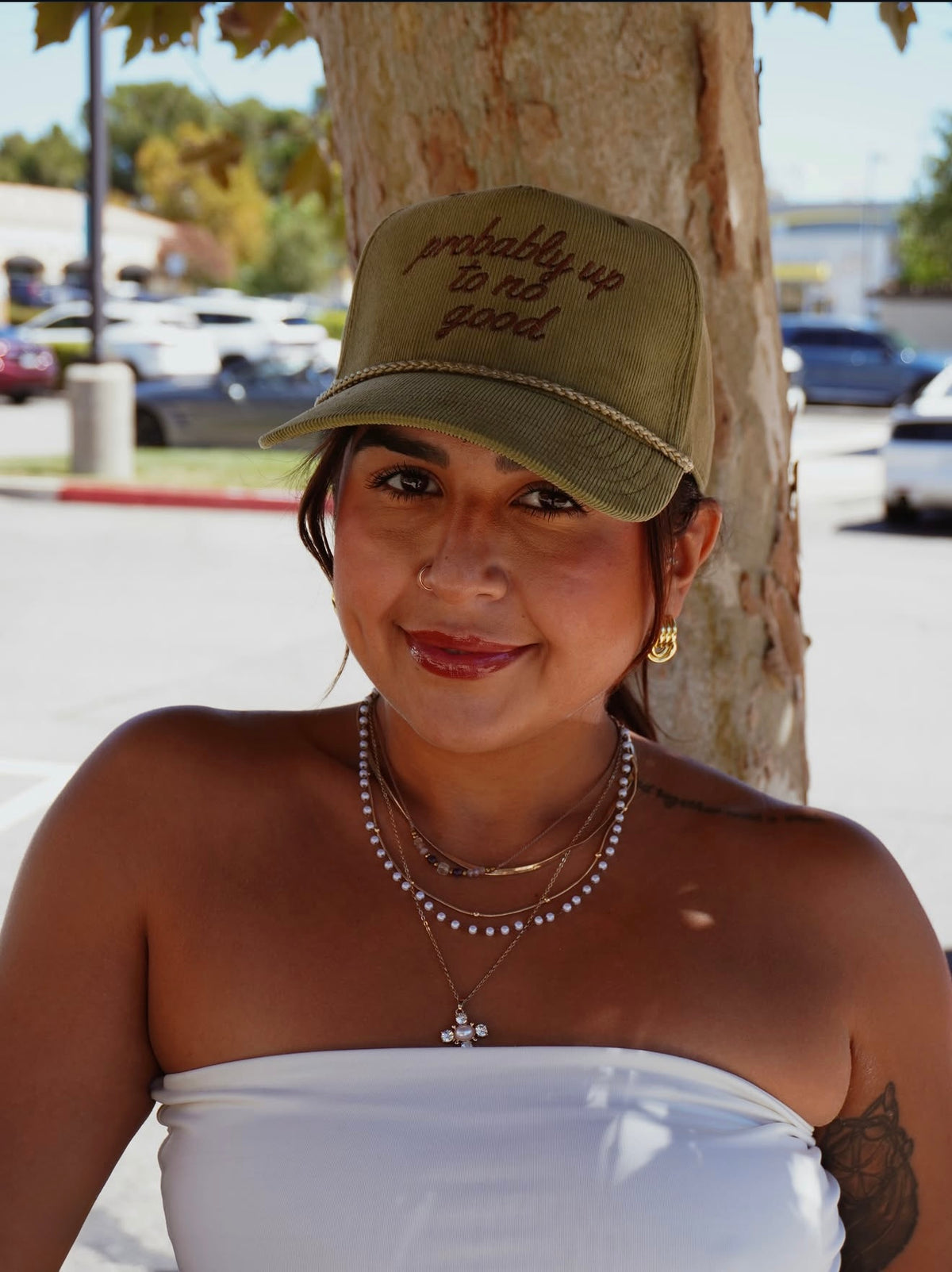 Probably up to no good Trucker Hat